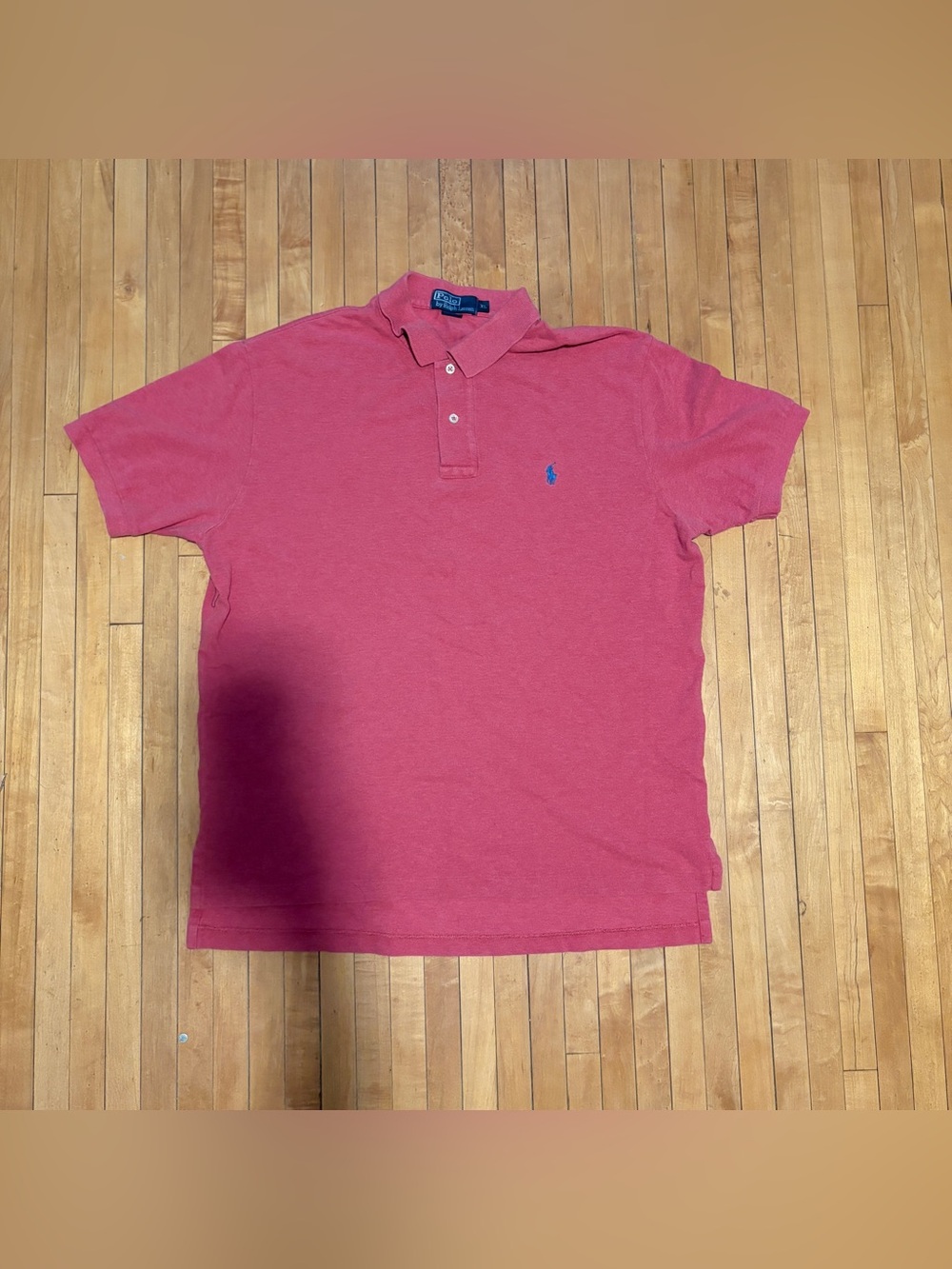 Ralph Lauren Coral Red Short-Sleeve Polo